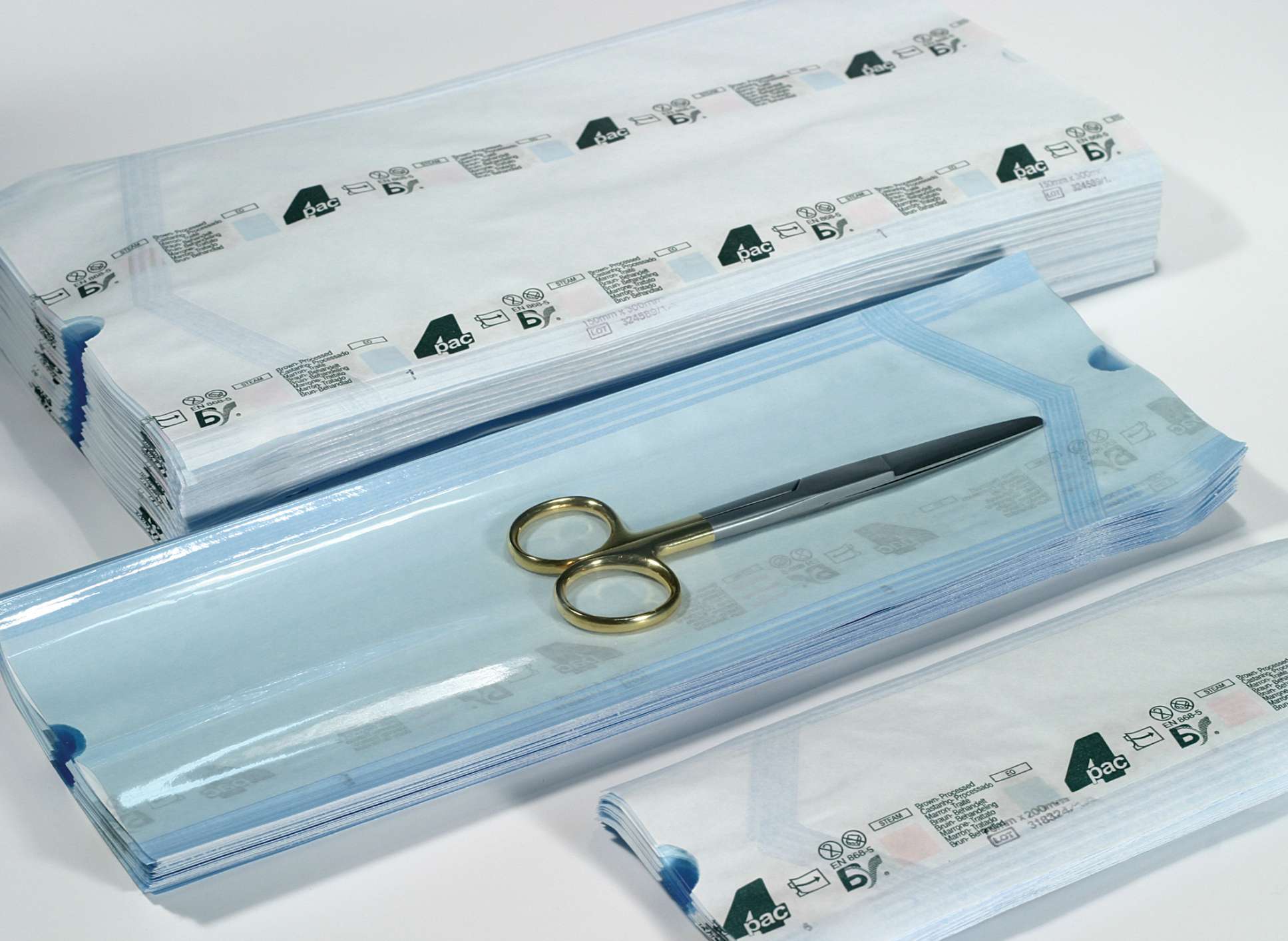 Sterilization pouches, 250 mm x 500 mm, 500 pcs Suture Online